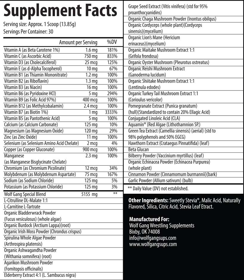 Wrestlers Pulse Moonlight Elixir